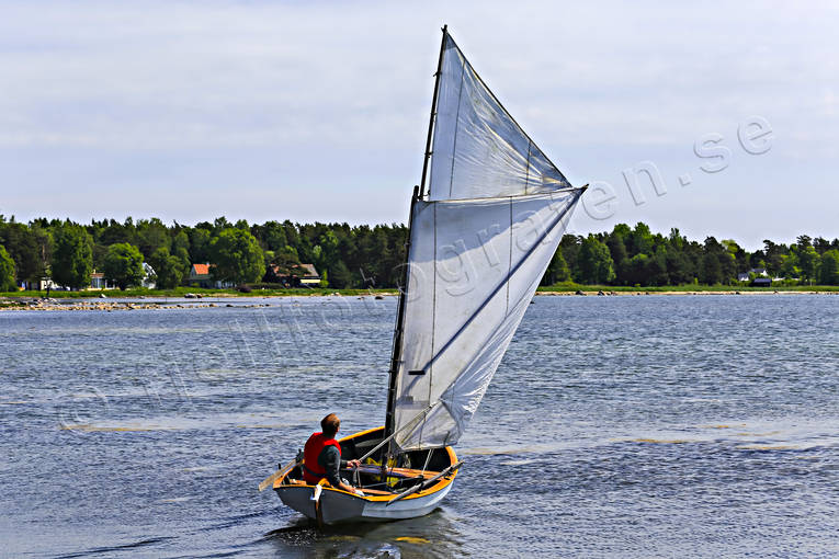 allmogebt, allmogebtar, communications, Gotland, Gotlandssnipa, Kovik, sailing-boat, segelfartyg, water
