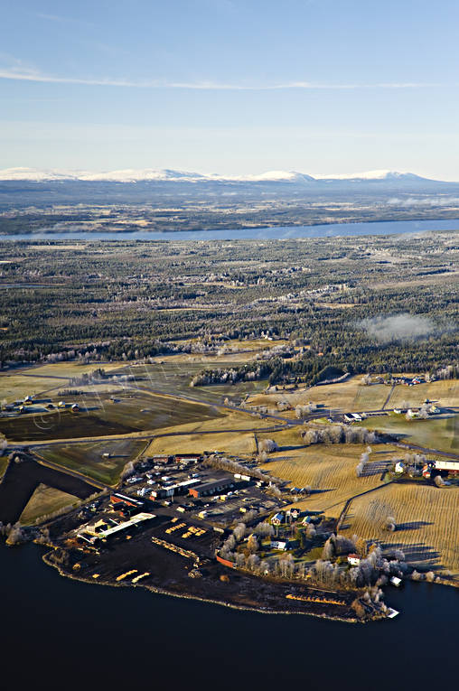 aerial photo, aerial photo, aerial photos, aerial photos, Alsta, autumn, drone aerial, drnarfoto, Faker, Jamtland, landscapes, Nakten, Nas, sawmill, sow
