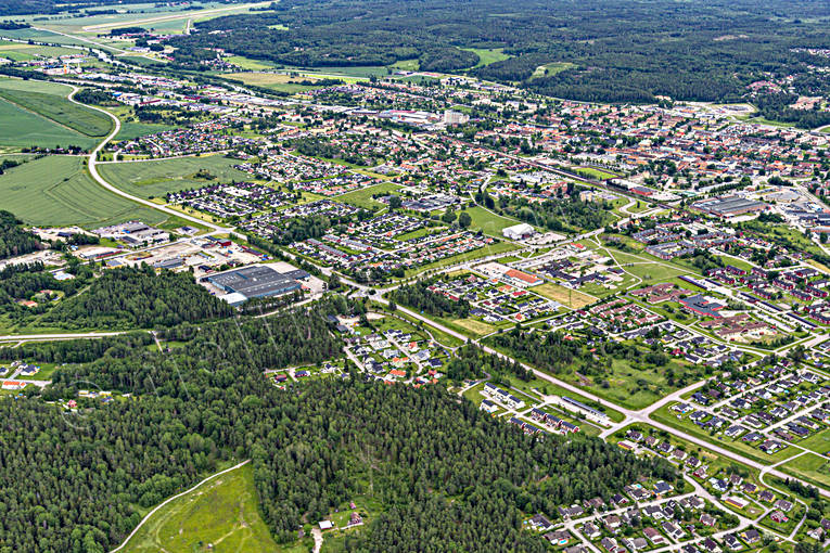 aerial photo, aerial photo, aerial photos, aerial photos, Arboga, drone aerial, drönarbild, drönarfoto, städer, summer, Västmanland
