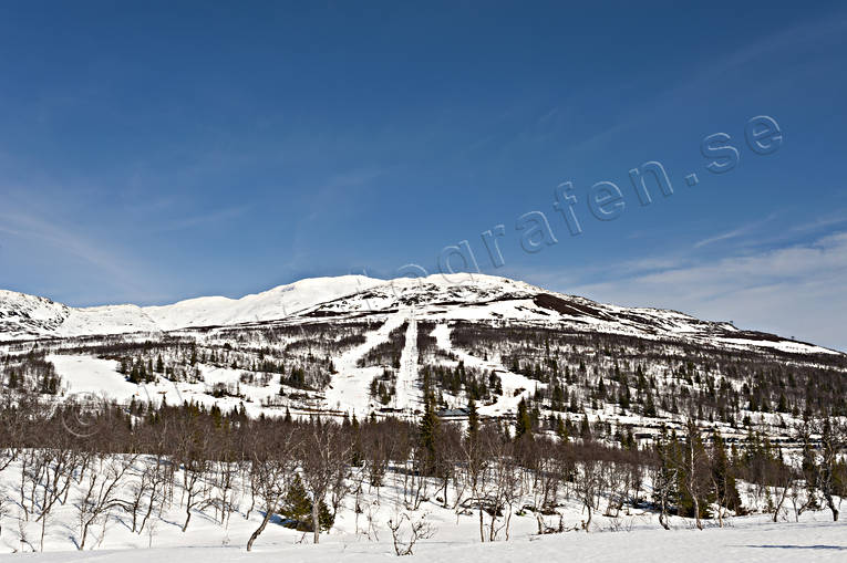 Areskutan, Jamtland, landscapes, mountain, nature, Ulldalen, Ulldalsliften, winter