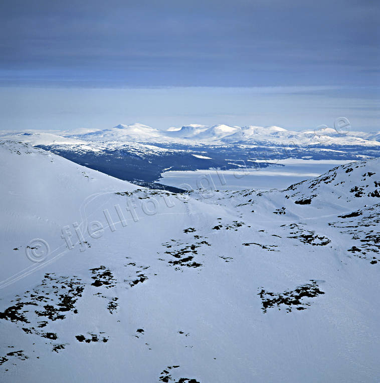 aerial photo, aerial photo, aerial photos, aerial photos, Areskutan, drone aerial, drnarfoto, Jamtland, landscapes, mountain, Skackerfjallen, winter, winter landscape