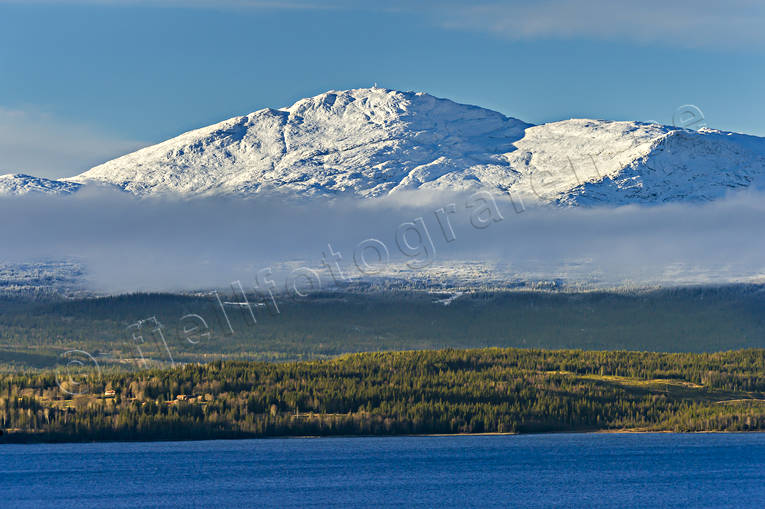 Areskutan, autumn, Cold lake, dimbank, fresh snow, Jamtland, landscapes, mountain, mountain top