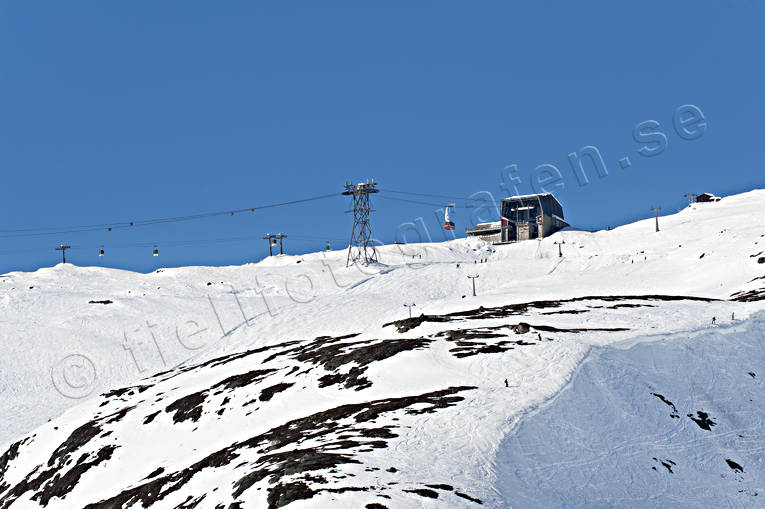 Areskutan, gondola, Jamtland, landscapes, mountain, skiing, winter