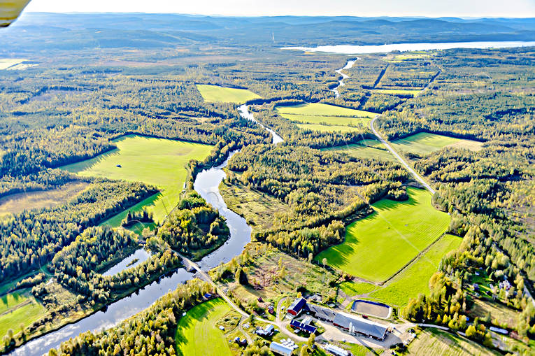 aerial photo, aerial photo, aerial photos, aerial photos, Armasjoki, Armasjärvi, autumn, drone aerial, drönarfoto, Forsmansgården, landscapes, Niemis, North Bothnia, river