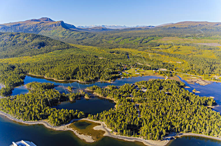 aerial photo, aerial photo, aerial photos, aerial photos, Arrenjarka, autumn, cottage village, chalet complex, drone aerial, drnarfoto, installations, landscapes, Lapland, mountain village, Saggat