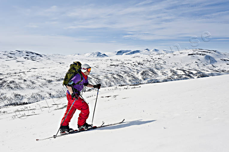 getryggen, Jamtland, landscapes, mountain, randonnee, ski touring, skier, skiing, sport, Storulvan, sylarna, winter, äventyr
