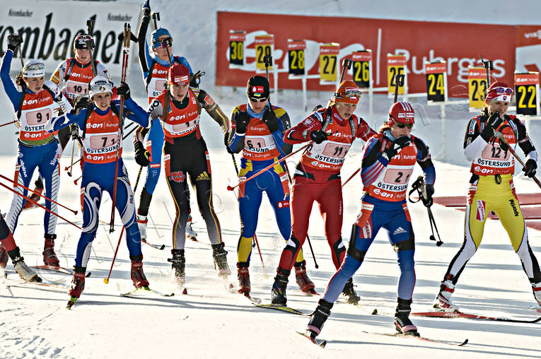 biathlon, competition, langlauf, Ostersund, people, skier, skies, skiing, sport, various, winter