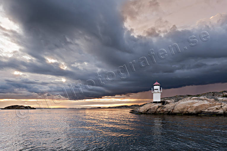 archipelago, Bissen, Bohusln, building, coast, lake, landscapes, lighthouse, nature, sea, sky, storm