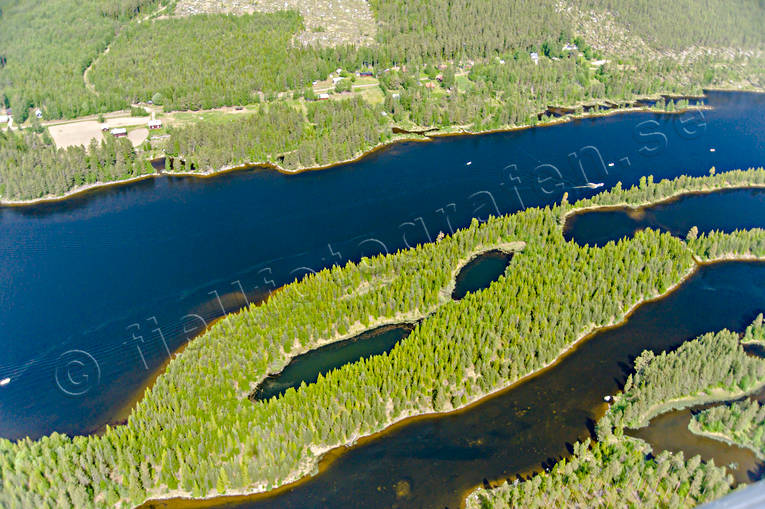 angling, Blestenstrmmen, fishing spots, Indal river, Jamtland