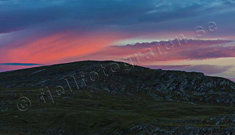 alpine, alpine landscape, Blhammarklppen, dusk, hgfjllen, Jamtland, landscapes, mountain, mountains, nature, seasons, sommarfjll, summer