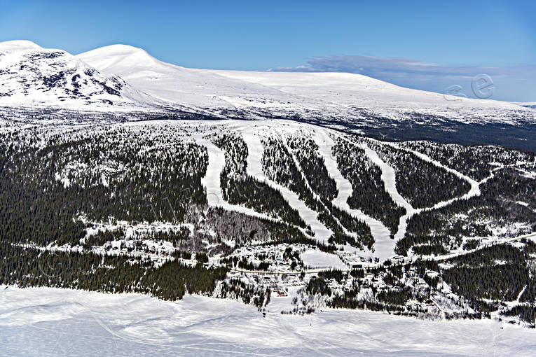 aerial photo, aerial photo, aerial photos, aerial photos, borga, Borgafjll, drone aerial, drnarbild, drnarfoto, journeys down, Klverfjllet, landscapes, Lapland, Lillfjllet, samhllen, ski slopes, winter