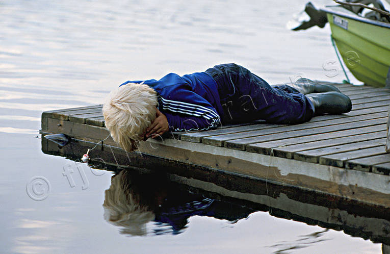 angling, angling, boy, bridge, fishing, summer, Vall lake