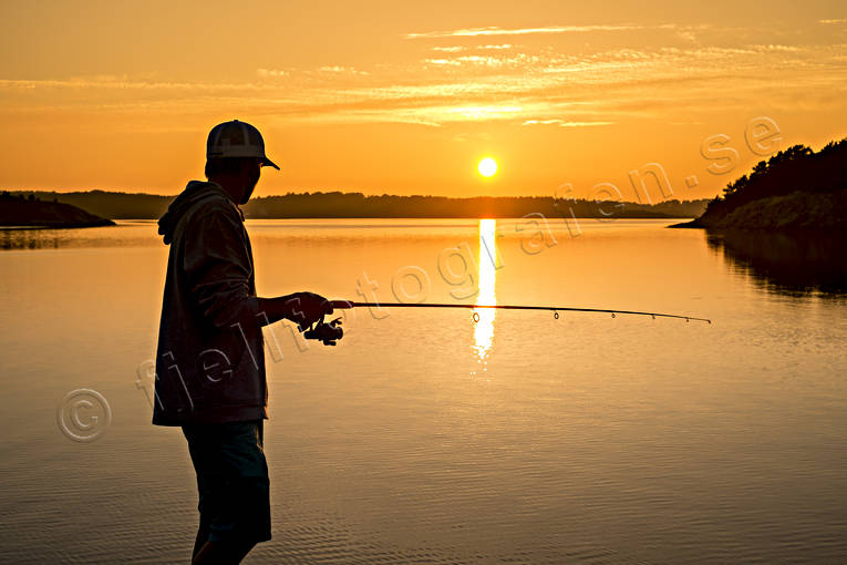 anglers, angling, kustfiske, orange, reel, sea, seasons, summer, sunset