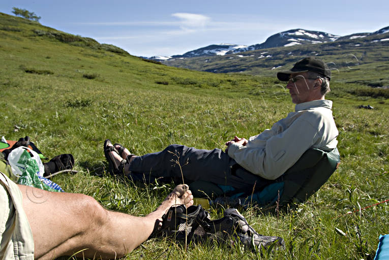 alpine hiking, back-packer, break, national park, Padjelanta, rest, summer, äventyr