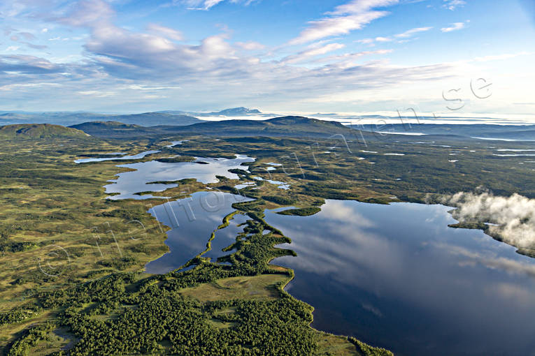 aerial photo, aerial photo, aerial photos, aerial photos, Ana lake, drone aerial, drnarbild, drnarfoto, Hottogsfjallet, Jamtland, landscapes, Smalingen, summer, Wide lake