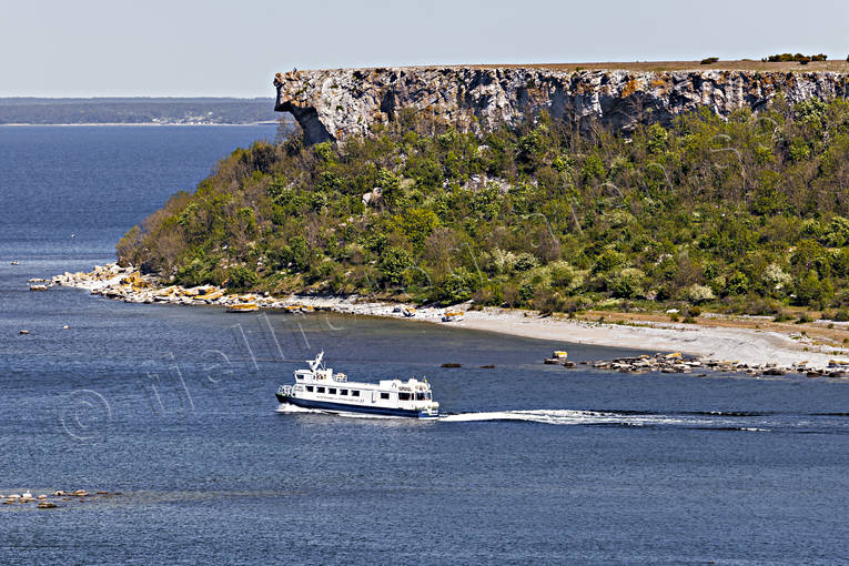 beach, boat, boats, communications, Gotland, naturreservat, Norderhamn, sea, sea, sea-shore, ship, Stora Karls, summer, tourism, wild-life
