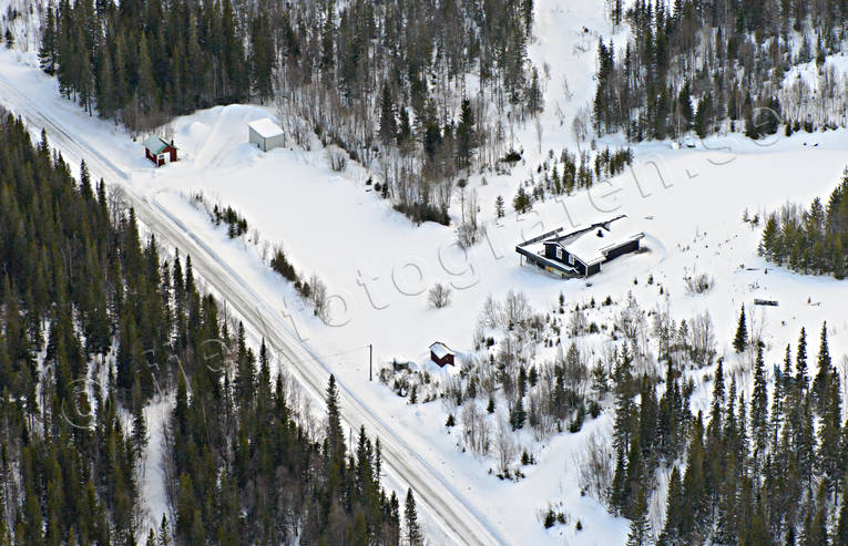 aerial photo, aerial photo, aerial photos, aerial photos, cabins, chalet, winter house, drone aerial, drnarfoto, Jamtland, Mrdsundsbodarna, winter