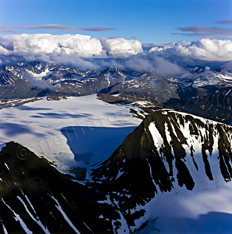 aerial photo, aerial photo, aerial photos, aerial photos, alpine, Axel Hamberg top, Channel Mount, drone aerial, drnarfoto, Jktjkaskajekna, landscapes, Lapland, mountain pictures, national parks, Sarek, summer