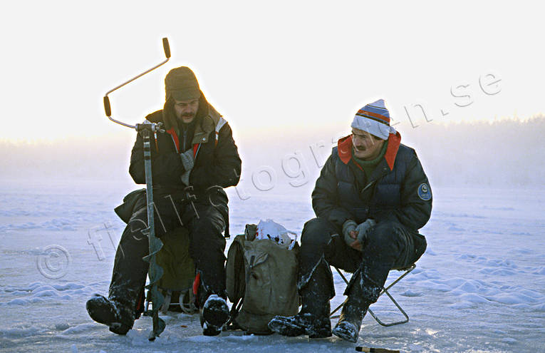 angling, char, char fishing, fishing, fishing through ice, ice fishing, ice fishing, Salmon lake, winter, winter fishing