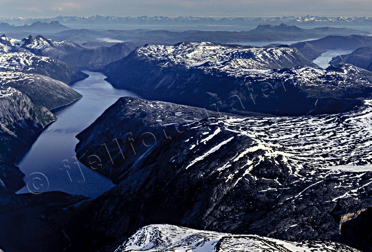 aerial photo, aerial photo, aerial photos, aerial photos, Coruk, drone aerial, drnarfoto, fjord, fjordar, fjllbilder, landscapes, Lapland, summer, Swedish Mountains, Tjrok, Tysfjorden