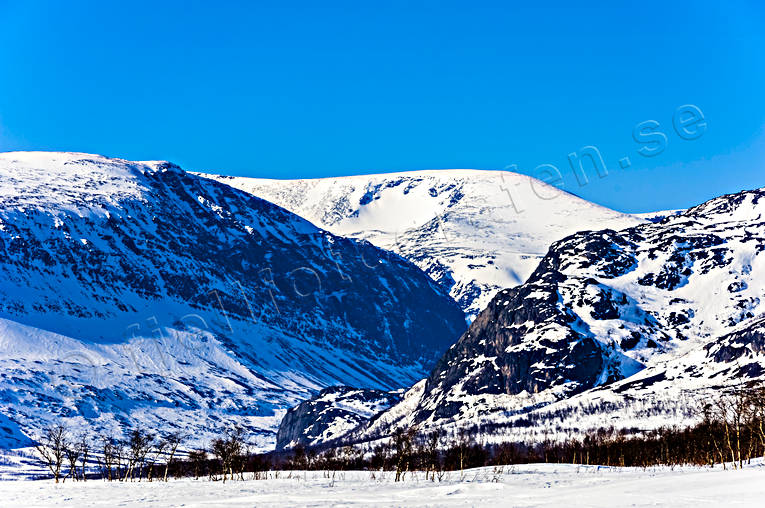 Ahkabakte, Dagartjåhkkå, landscapes, Lapland, mountain, mountain pictures, Rinim, Sitojaure, winter