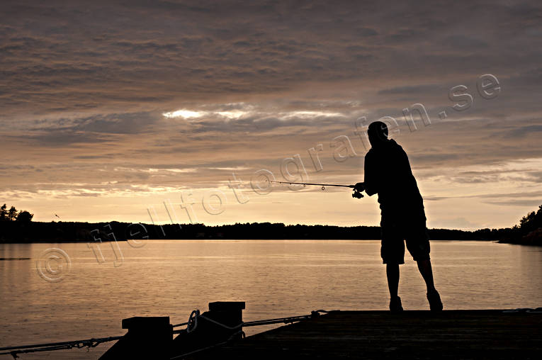 anglers, angling, Bohusln, coast, fishing, lake, landscapes, nature, reel, sea, spin fishing