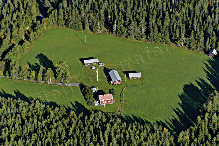 aerial photo, aerial photo, aerial photos, aerial photos, drone aerial, drönarfoto, farms, Jamtland, Lit, Rapphägnan, Rapphägnen, summer