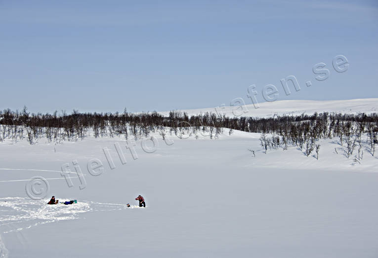 angling, char fishing, fishing, fishing through ice, ice fishing, ice fishing, spring-winter, trout fishing