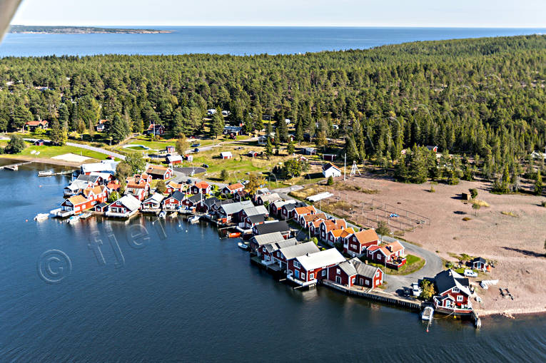 aerial photo, aerial photo, aerial photos, aerial photos, Angermanland, boat house, cabins, drone aerial, drnarfoto, fishing village, installations, landscapes, Norrfllsviken, port, summer