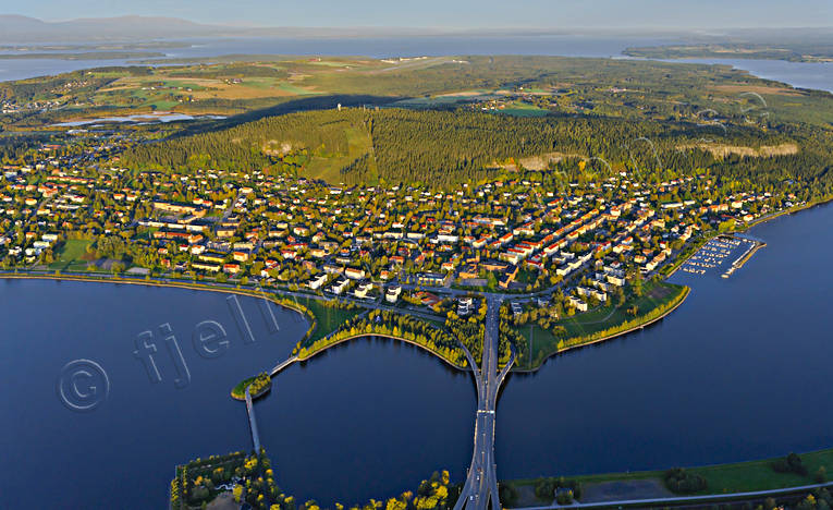 aerial photo, aerial photo, aerial photos, aerial photos, autumn, drone aerial, drnarbild, drnarfoto, Froson, Jamtland, Ostersund, stder
