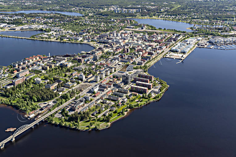 aerial photo, aerial photo, aerial photos, aerial photos, drone aerial, drnarbild, drnarfoto, Lulea, North Bothnia, stder, summer