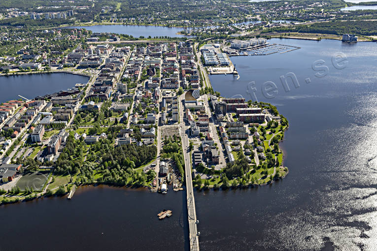 aerial photo, aerial photo, aerial photos, aerial photos, drone aerial, drnarbild, drnarfoto, Lulea, North Bothnia, stder, summer