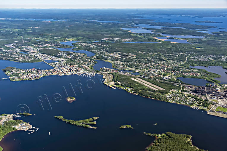 aerial photo, aerial photo, aerial photos, aerial photos, drone aerial, drnarbild, drnarfoto, Lulea, North Bothnia, stder, summer