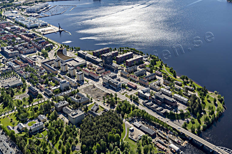 aerial photo, aerial photo, aerial photos, aerial photos, drone aerial, drnarbild, drnarfoto, Lulea, North Bothnia, stder, summer