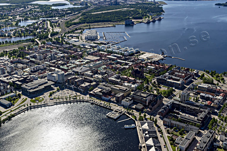 aerial photo, aerial photo, aerial photos, aerial photos, drone aerial, drnarbild, drnarfoto, Lulea, North Bothnia, stder, summer
