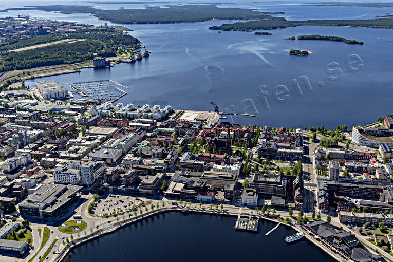 aerial photo, aerial photo, aerial photos, aerial photos, drone aerial, drnarbild, drnarfoto, Lulea, North Bothnia, stder, summer
