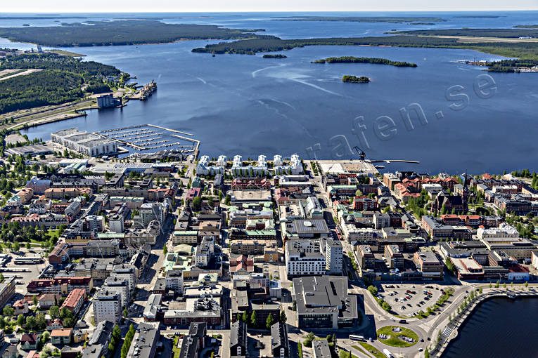 aerial photo, aerial photo, aerial photos, aerial photos, drone aerial, drnarbild, drnarfoto, Lulea, North Bothnia, stder, summer