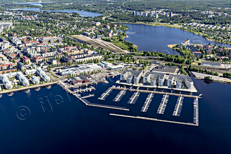 aerial photo, aerial photo, aerial photos, aerial photos, drone aerial, drnarbild, drnarfoto, Lulea, North Bothnia, small-boat harbour, stder, summer