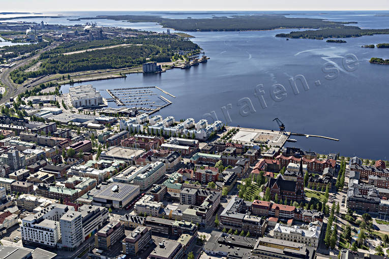 aerial photo, aerial photo, aerial photos, aerial photos, drone aerial, drnarbild, drnarfoto, Lulea, North Bothnia, stder, summer