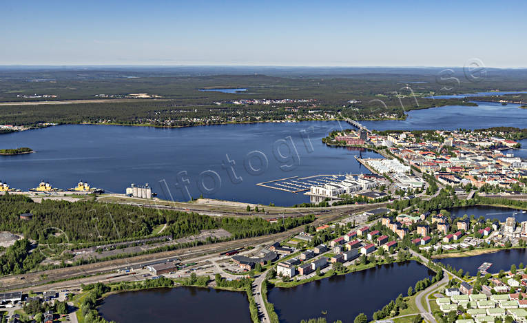 aerial photo, aerial photo, aerial photos, aerial photos, drone aerial, drnarbild, drnarfoto, Lulea, North Bothnia, stder, summer