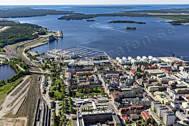 aerial photo, aerial photo, aerial photos, aerial photos, drone aerial, drönarbild, drönarfoto, Lulea, North Bothnia, städer, summer