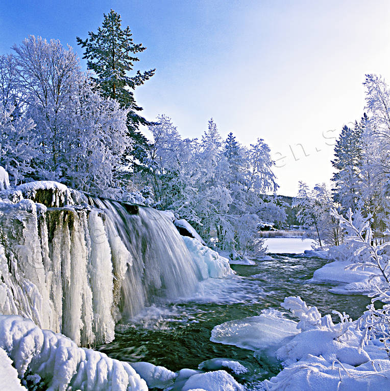 ambience, ambience pictures, atmosphere, canvastavla, christmas ambience, christmas card, Forsan, Fototavla, frozen, hoarfrost, ice fall, Jamtland, season, seasons, tavla, water fall, winter