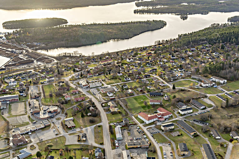 aerial photo, aerial photo, aerial photos, aerial photos, autumn, drone aerial, drnarfoto, Gallo, Jamtland, Revsundssjn, samhllen