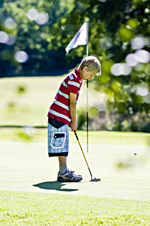 children, fairway, golf, golf course, golf player, grass, green, green, lawn, mjlkerd, sport, summer, various, youngsters