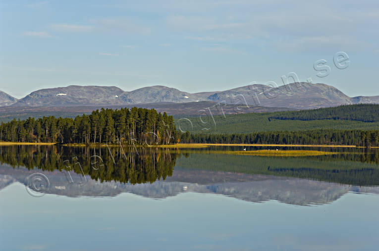 autumn, Great Lake, Herjedalen, landscapes, Storsj