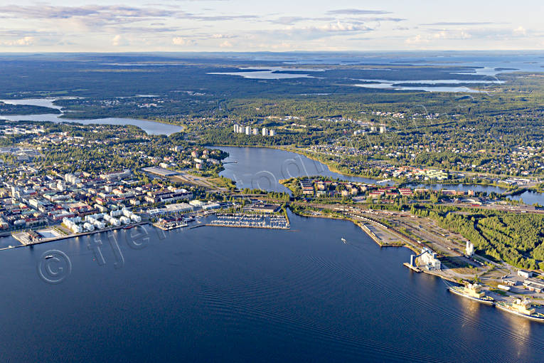 aerial photo, aerial photo, aerial photos, aerial photos, drone aerial, drnarfoto, Grsjlfjrden, Lulea, North Bothnia, small-boat harbour, stder, summer, Sdra hamnen