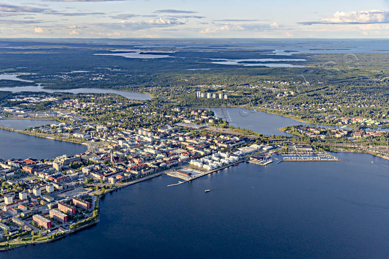 aerial photo, aerial photo, aerial photos, aerial photos, drone aerial, drnarfoto, Grsjlfjrden, Lulea, North Bothnia, small-boat harbour, stder, summer, Sdra hamnen