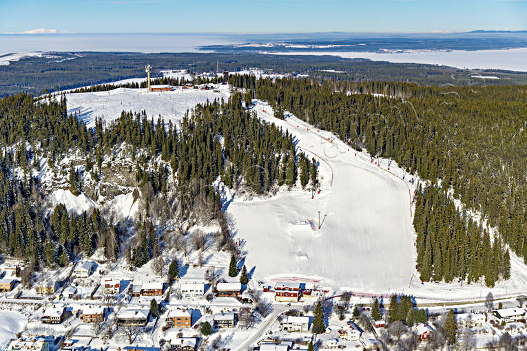 aerial photo, aerial photo, aerial photos, aerial photos, drone aerial, drnarfoto, Froson, Gustavsbergsbacken, installations, Jamtland, Ostersund, ski resort, ski resort, ski slopes, stder, winter