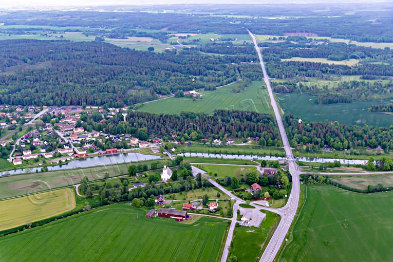 aerial photo, aerial photo, aerial photos, aerial photos, attractions, channel, communications, drone aerial, drönarfoto, Göta kanal, installations, samhällen, Sjötorp, summer, Västergötland, water