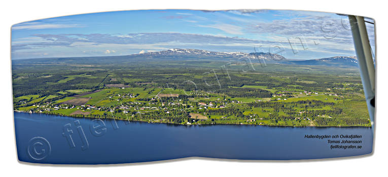 aerial photo, aerial photo, aerial photos, aerial photos, drone aerial, drnarfoto, Hallenbygden, Jamtland, landscapes, Oviksfjallen, panorama, panorama pictures, summer